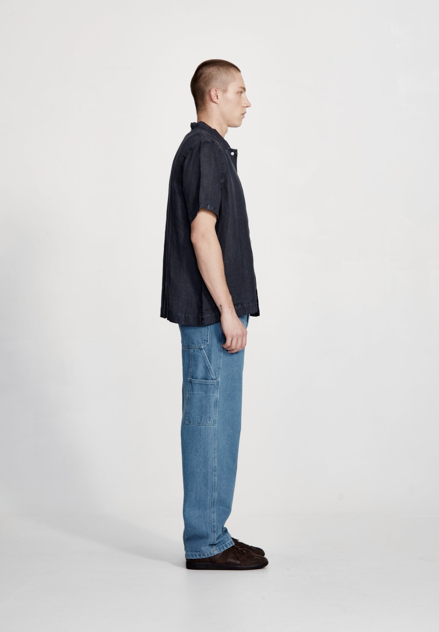 CAMPUS SS SHIRT, VINTAGE MIDNIGHT