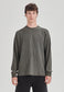 HEAVY WAFFLE LS, VINTAGE FOG
