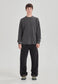 HEAVY WAFFLE LS, VINTAGE GREY