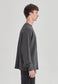 HEAVY WAFFLE LS, VINTAGE GREY