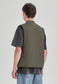 *PREORDER* PADDED VEST, OLIVE