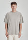 MENS OVERSIZED TEE, STONE