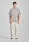 MENS OVERSIZED TEE, STONE