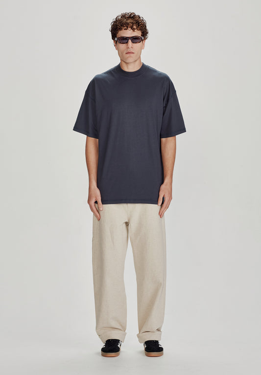 MENS OVERSIZED TEE, VINTAGE MIDNIGHT