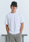 MENS OVERSIZED TEE, WHITE