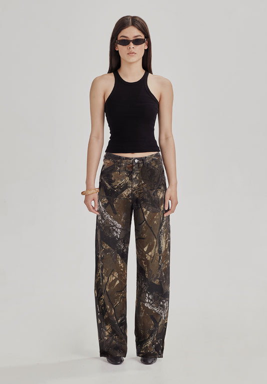 WOMENS CARPENTER PANT, CAMO