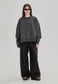 FLEECE LEISURE CREW, VINTAGE GREY