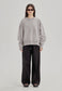 FLEECE LEISURE CREW, VINTAGE STONE
