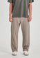 LINEN/COTTON WORK PANT, SMOKE