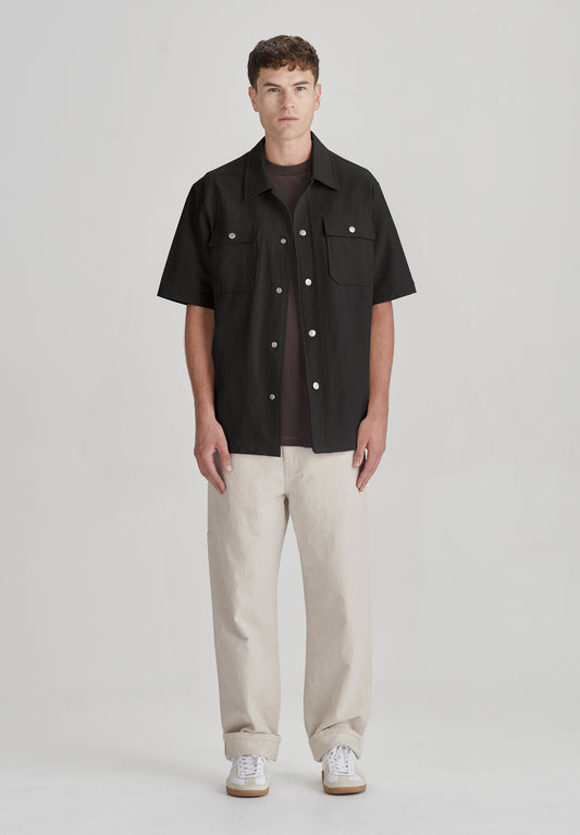 SS UTILITY SHACKET, BLACK