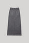 CARPENTER MAXI SKIRT, VINTAGE GREY