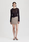 ULTRAFINE LS LAYER TEE, BLACK