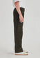 CORD PLEAT FRONT PANT, MOSS