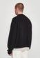 OVERSIZED KNIT JUMPER, BLACK