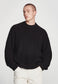 OVERSIZED KNIT JUMPER, BLACK
