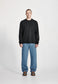 HEAVY LS TEE, VINTAGE BLACK