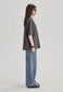 HEAVY LONGLINE TEE, GRAPHITE