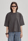 HEAVY BOXY TEE, GRAPHITE