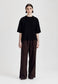 HEAVY BOXY TEE, BLACK