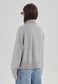 BOXY POLO KNIT, MARLE