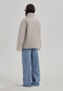 *PREORDER* QUILTED WRAP JACKET, DOVE