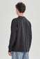 HEAVY LS TEE, VINTAGE BLACK
