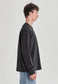 HEAVY LS TEE, VINTAGE BLACK