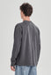 HEAVY LS TEE, VINTAGE GREY