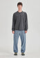 HEAVY LS TEE, VINTAGE GREY