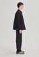 *PREORDER* QUILTED ZIP JACKET, BLACK