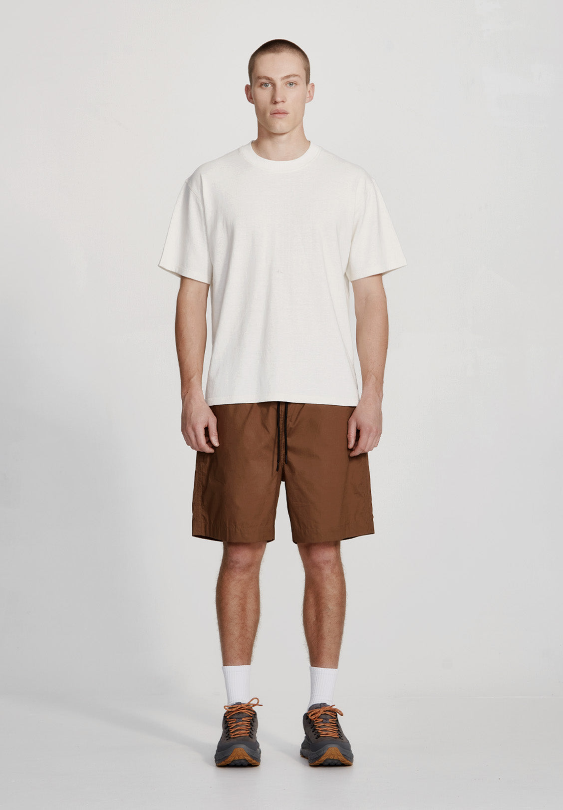 COTTON WALKSHORT, COCOA