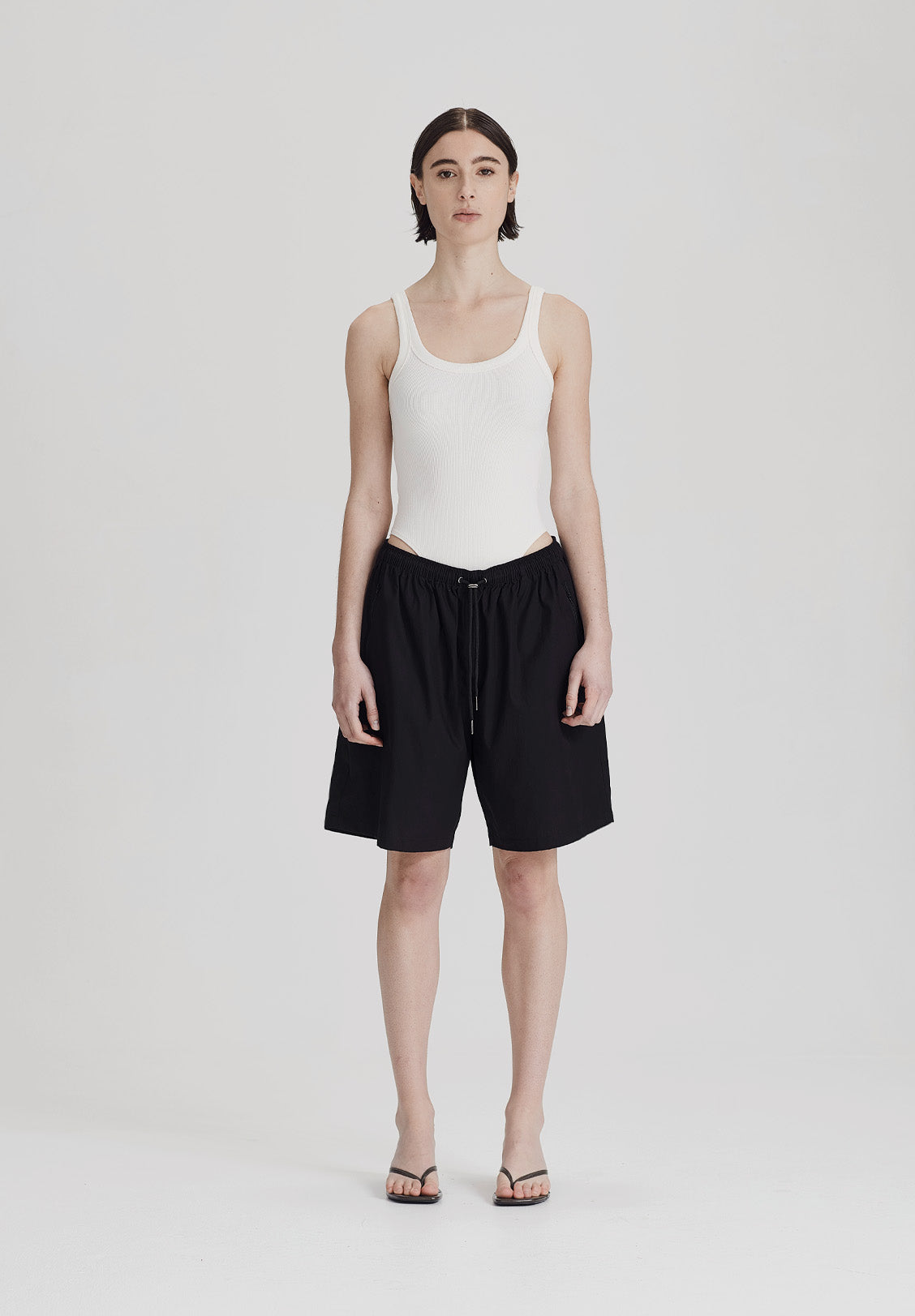 WOMENS BODY SUIT, WHITE