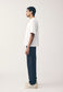 LINEN/COTTON WORK PANT, BLACK