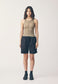 POPLIN FESTIVAL SHORT, BLACK