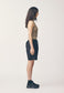 POPLIN FESTIVAL SHORT, BLACK