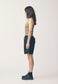 POPLIN FESTIVAL SHORT, BLACK