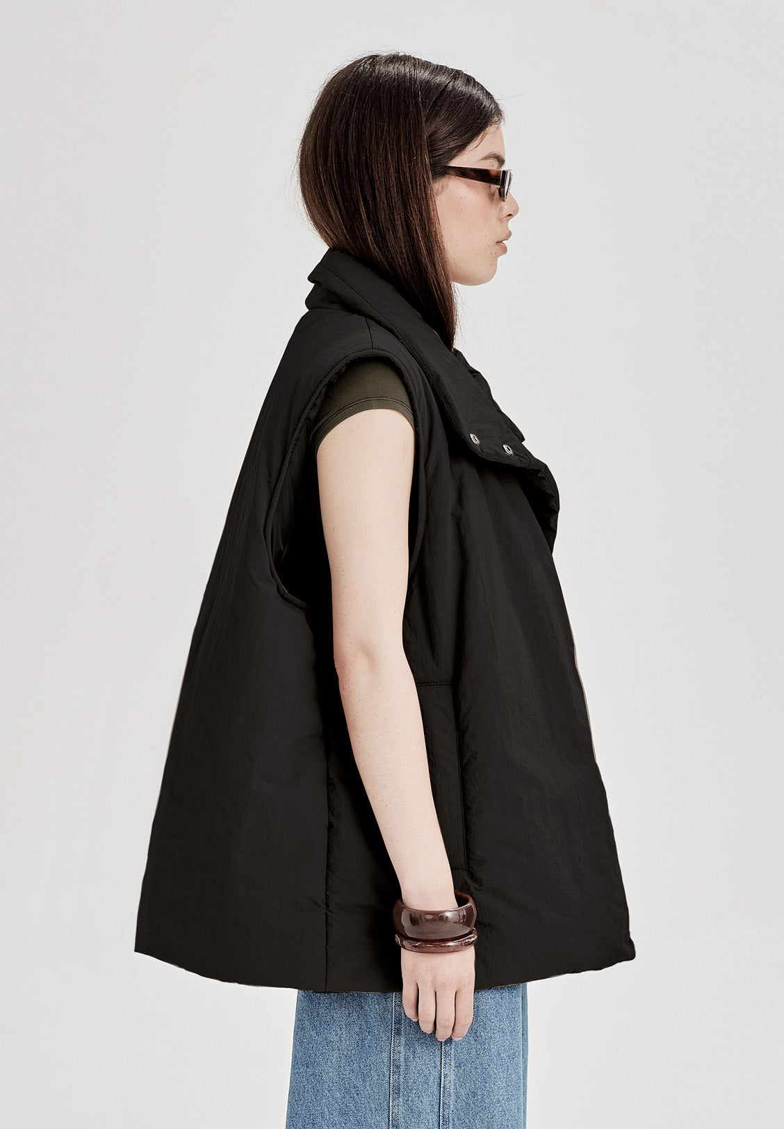 [ PRE-ORDER ] PADDED VEST, BLACK