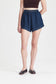 BOYFRIEND SHORT, DARK CHAMBRAY