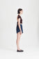 BOYFRIEND SHORT, DARK CHAMBRAY