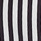 Womens oversized poplin shirt black stripe