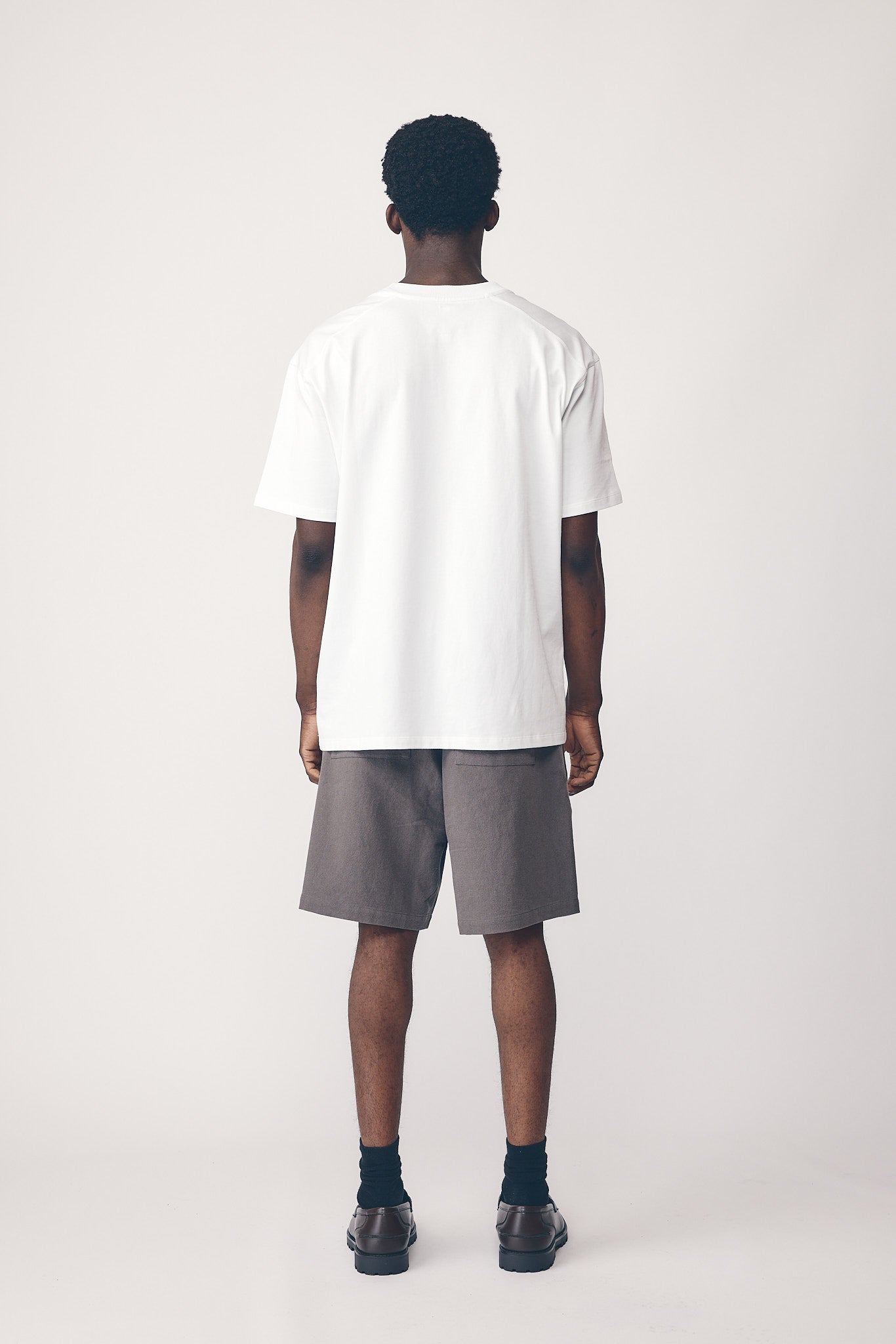 Mens Pleat Front Short, Slate