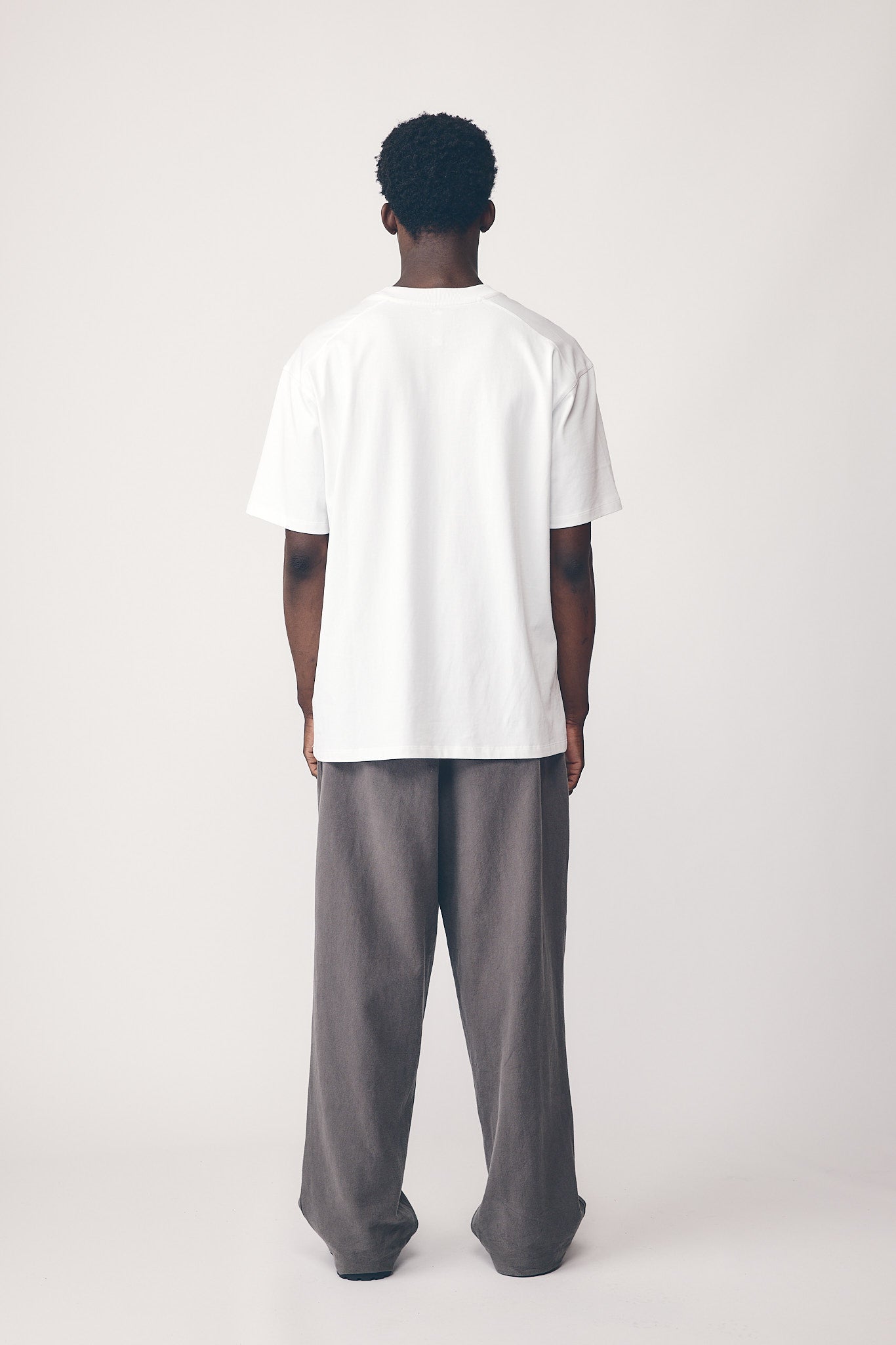Heavy Jersey Boxy Tee, White