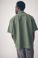 Mens Box Fit Overshirt, Khaki