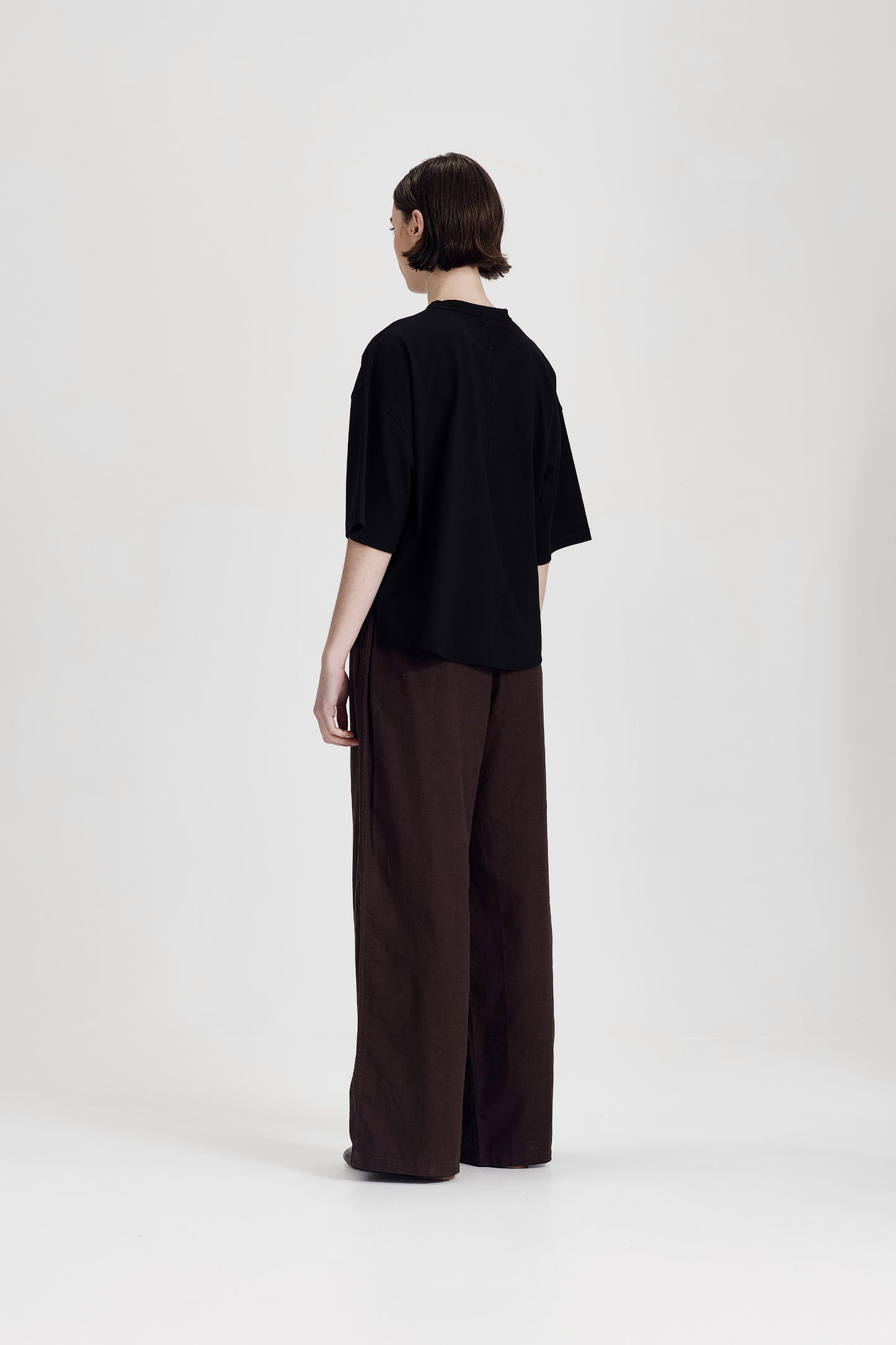 HEAVY BOXY TEE, BLACK